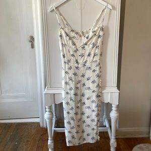 REFORMATION floral dress